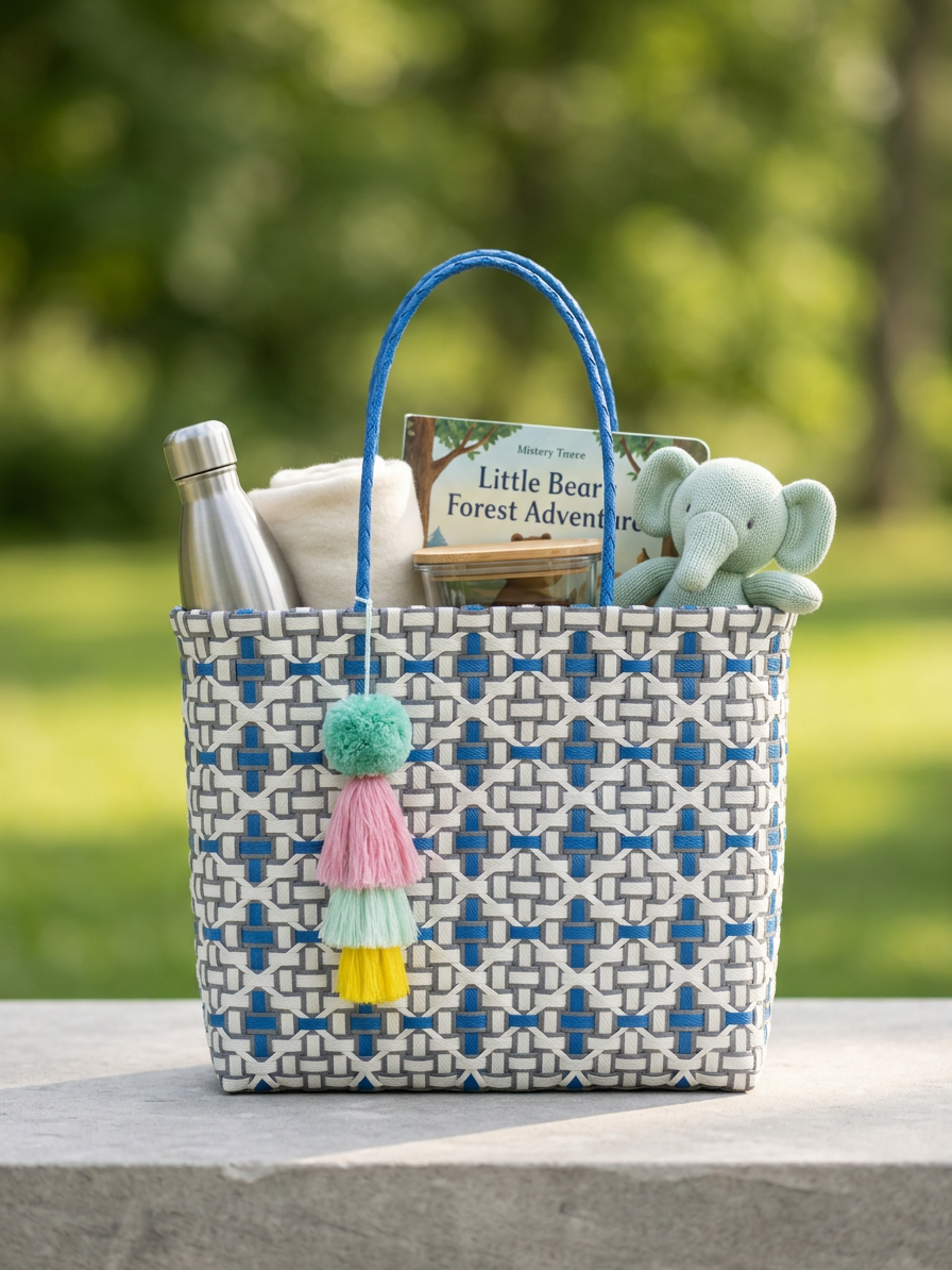 Ocean & Sand Tote Bag-Large