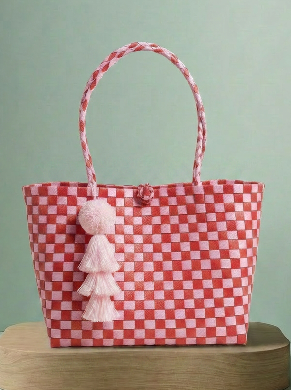 CandyCheck Tote Bag-Large