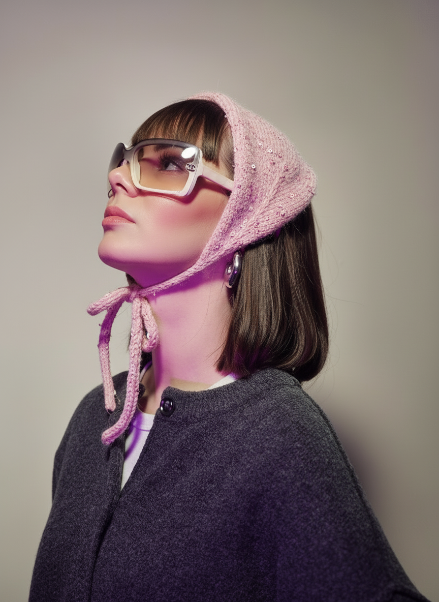 Grace -Alpaca Knit Headband