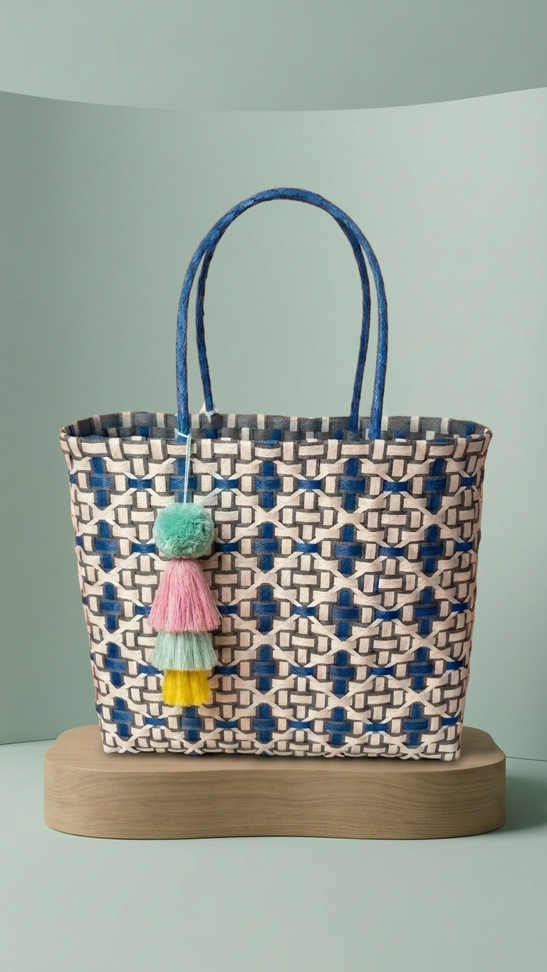 Ocean & Sand Tote Bag-Large