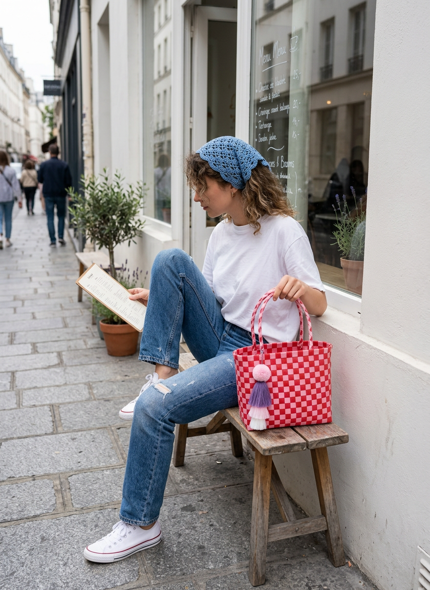 CandyCheck Tote Bag-Small