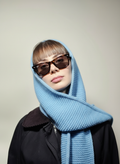 Dora-Knit Hood scarf