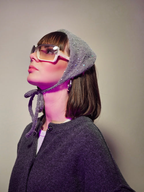 Grace -Alpaca Knit Headband