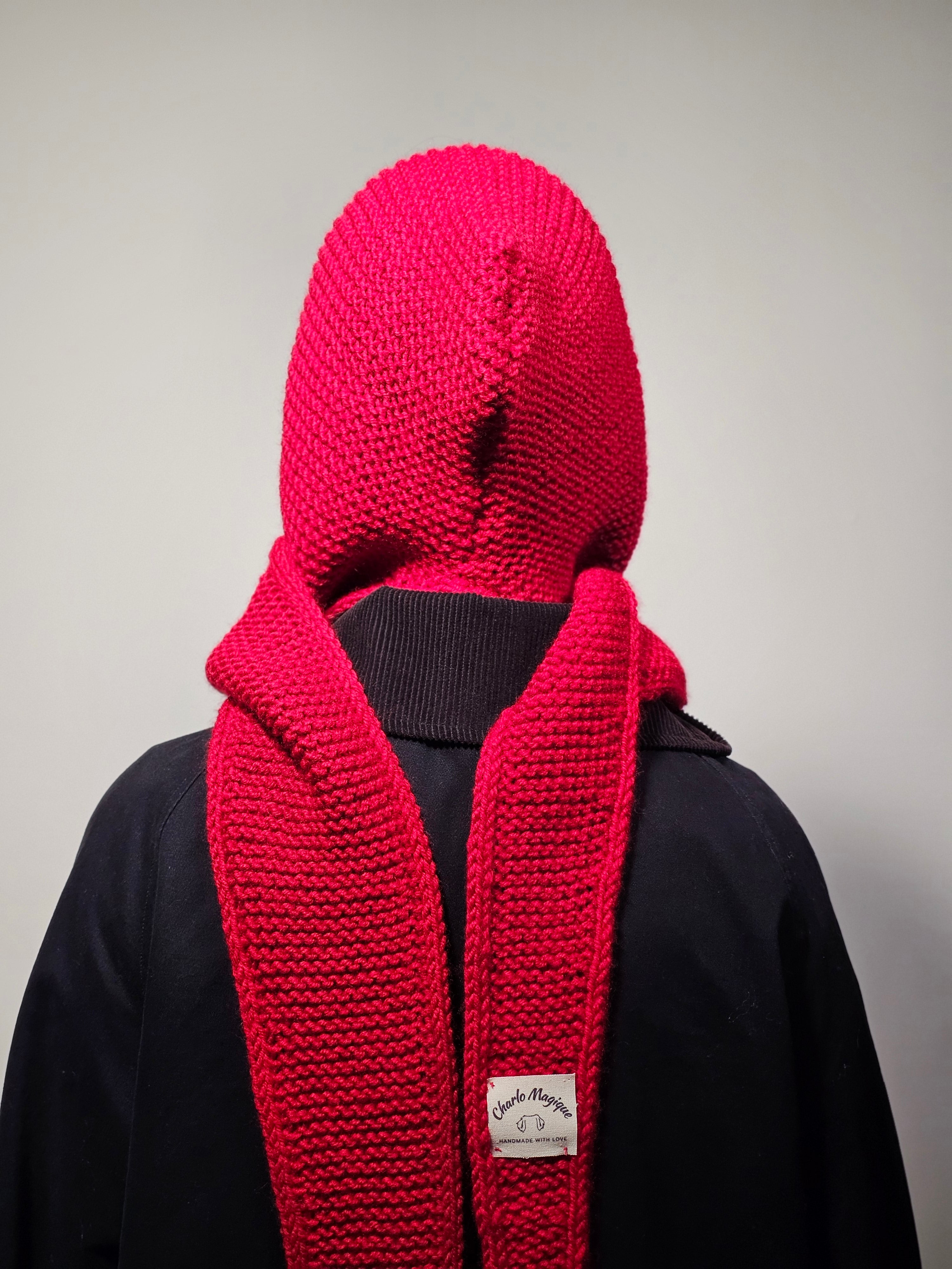Dora-Knit Hood scarf